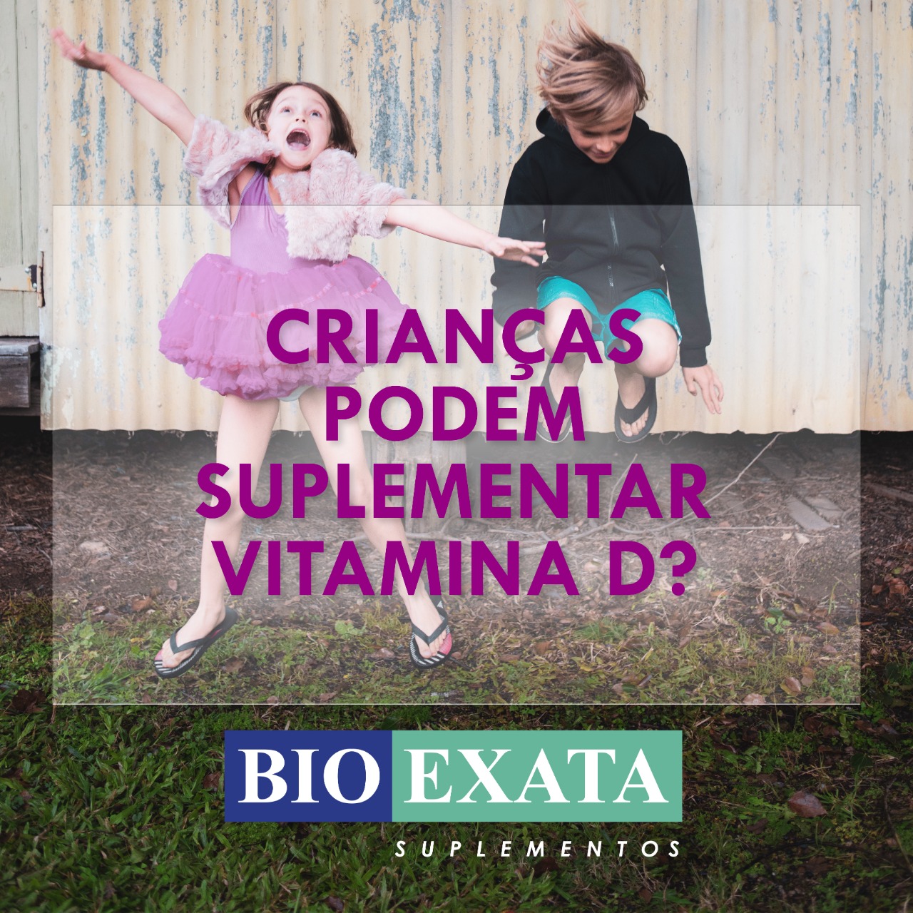 Crianças podem suplementar Vitamina D?